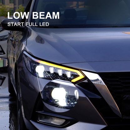 Nissan Sentra 2020-2025 LED Headlights with Rotating Lenses