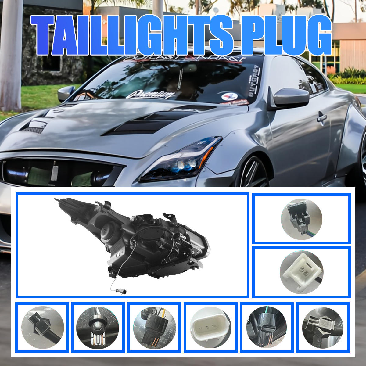 Infiniti G37 Coupe 2008-2015 LED Headlights