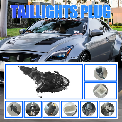 Infiniti G37 Coupe 2008-2015 LED Headlights
