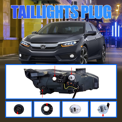 Honda Civic 2016-2021 Cerberus LED Headlights