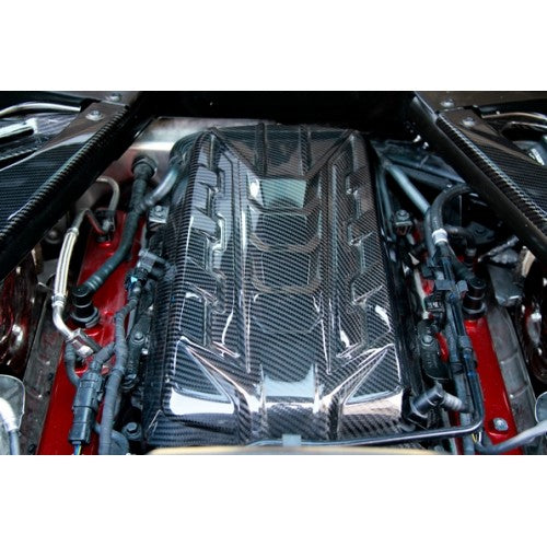 APR CARBON FIBER ENGINE PLENUM: CORVETTE C8 20-21