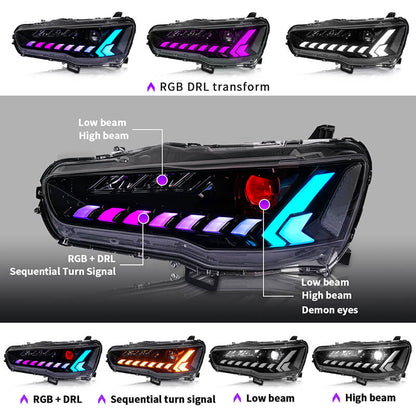 Mitsubishi Lancer 2008-2020 LED Headlights