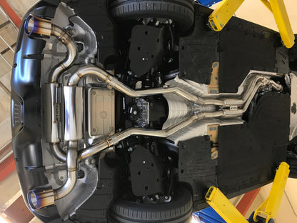 APEXi N1-X EVOLUTION EXTREME MUFFLER: SUPRA 2020+ (Non-Resonated Mid-Pipe)