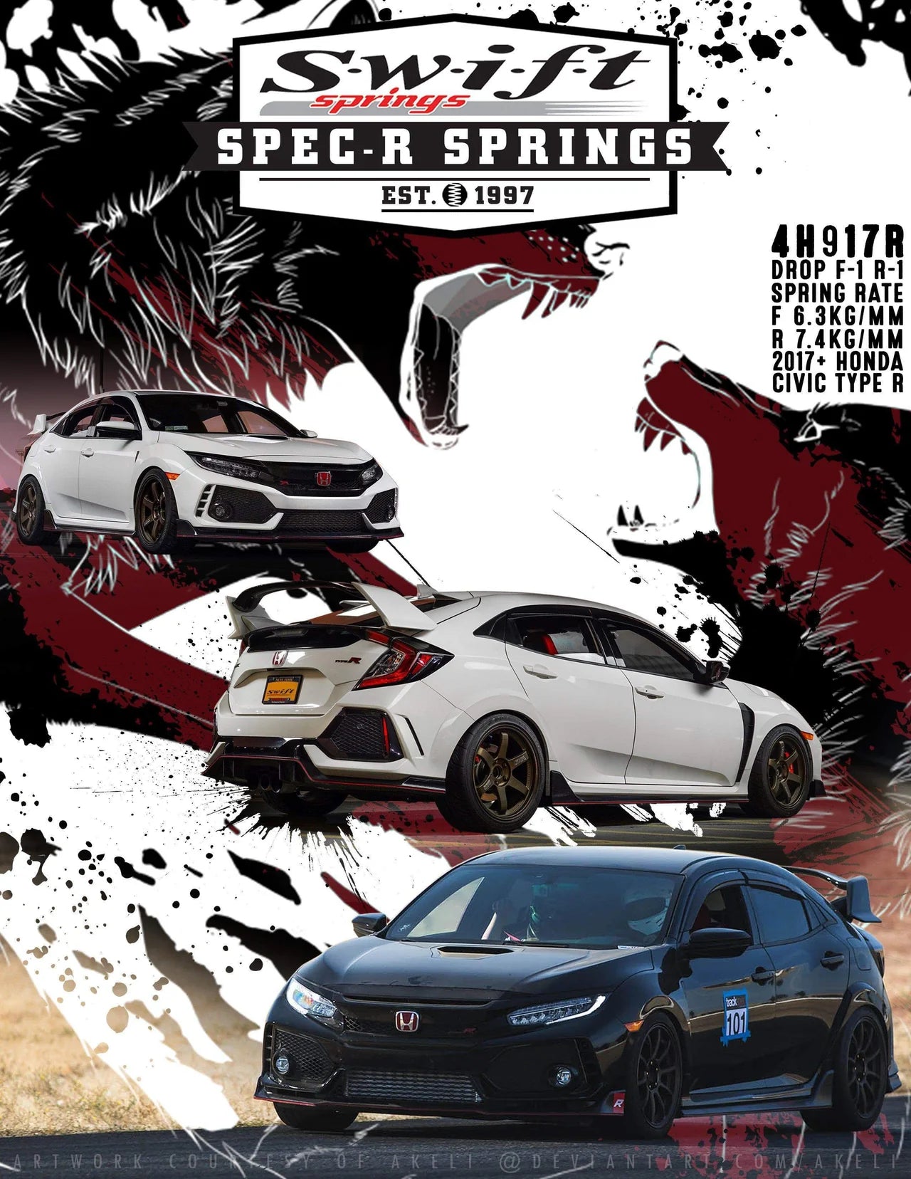 SWIFT SPEC-R: CIVIC TYPE R (FK8)