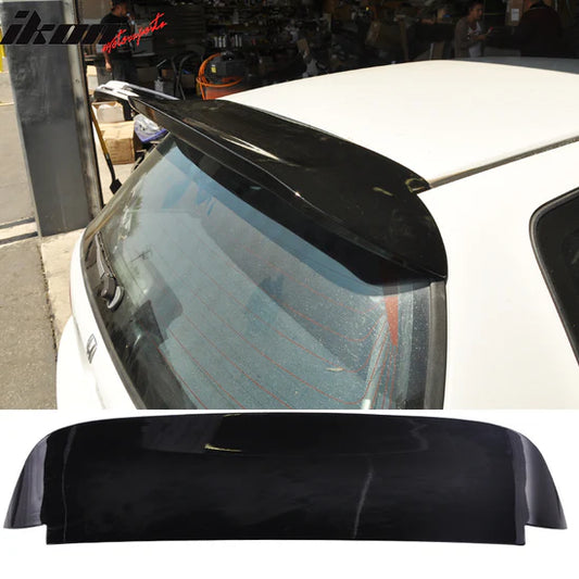 Roof Window Spoiler for Honda Civic Hatchback 1992-1995 Glossy Black ABS