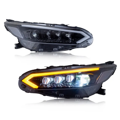Nissan Sentra 2020-2025 LED Headlights with Rotating Lenses