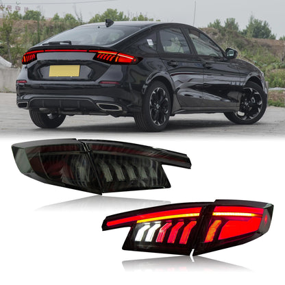 SWA 2022-2026 11th Gen Honda Civic HATCHBACK and Type-R FL1 FL2 FL5 V2 Tail Lights