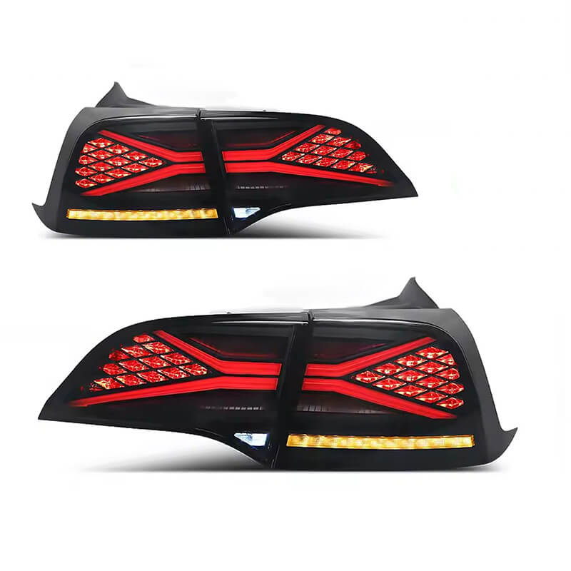 Tesla Model 3/Y 2020-2024 Smoked LED Tail Lights