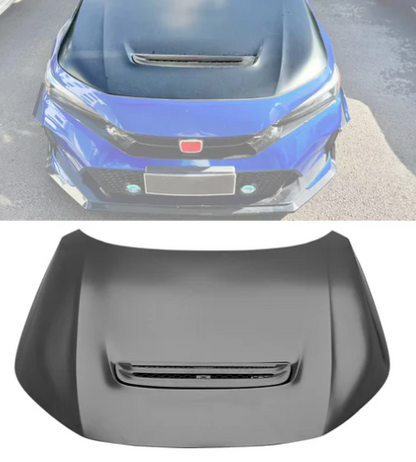 2022-2026 Honda Civic Type R Style Front Hood Vented Bonnet Iron
