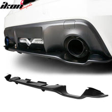 Rear Lower Bumper Lip Diffuser Valance Panel for Scion FR-S 2013-2016 & Subaru BRZ 2013-2020 & Toyota 86 2012-2016 OE Style ABS Plastic Unpainted Blac