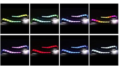 2014-2024 Infiniti Q50 Flow Series RGB LED Bumper Lights