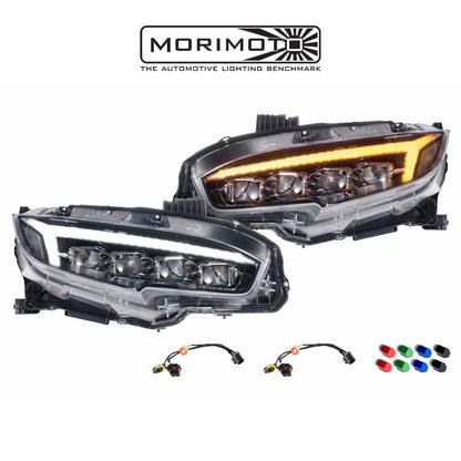 2017-21 Honda Civic 10th Gen Hatchback XB LED Headlights V2 by Morimoto