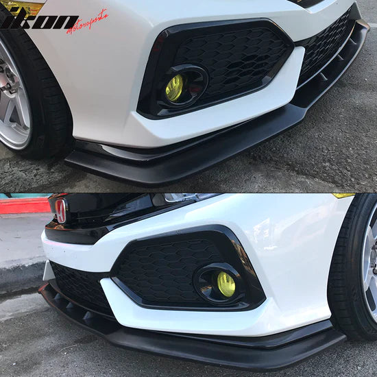 Front Bumper Lip for Honda Civic Hatchback 2017-2021 V3