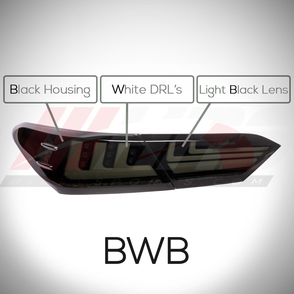 HRS 2018-24 Toyota Camry Lexus Style LED Tail Lights - V2