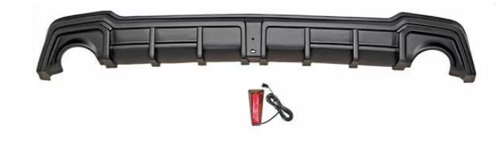 2022-2025  11th Gen Civic Sedan YOFER V2 Night Shadow Diffuser with LED 3rd Brake Light - NO SPLATS