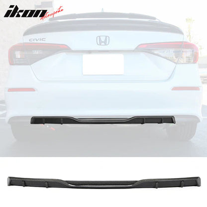 2022-2026 Honda Civic Sedan HPD Style Rear Diffuser Carbon Fiber