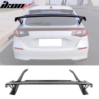 Trunk Spoiler Mounting Plate for Honda Civic Type R 2022-2026 Gloss ABS