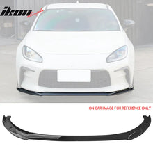 2022-2026 Toyota GR86 V7 Style Front Bumper Lip Gloss Black ABS