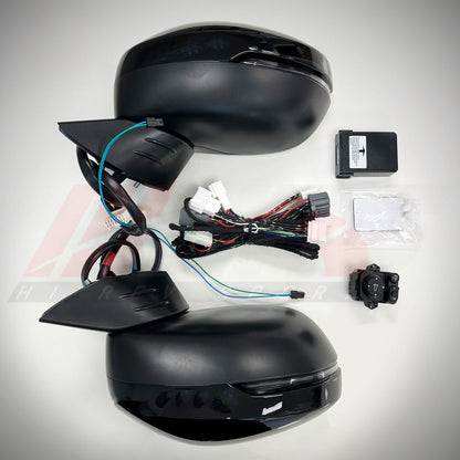 HRS 2022-26 Honda Civic 11th Gen Sedan/Hatchback Power Folding Mirrors - The Elite Series