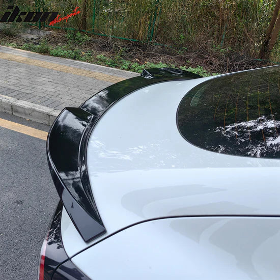 Trunk Spoiler for Tesla Model 3 2017-2025 Performance Style Gloss Black ABS
