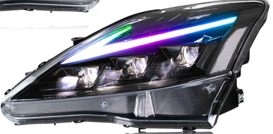 Lexus IS 2006-2012 RGB LED Headlights