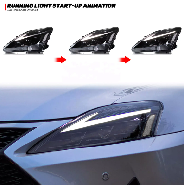 Lexus IS 2006-2012 RGB LED Headlights