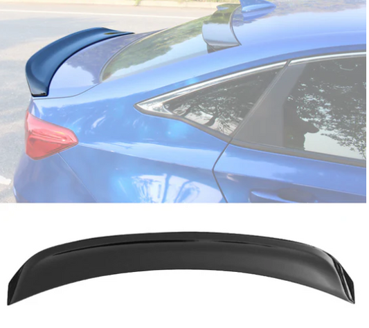 Trunk Spoiler for Honda Civic Sedan 2022-2026 Matte Black Duckbill ABS