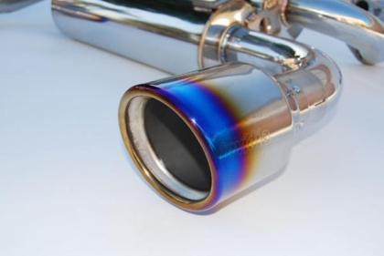 Invidia 03-08 Nissan 350z Gemini Rolled Titanium Tip Cat-back Exhaust