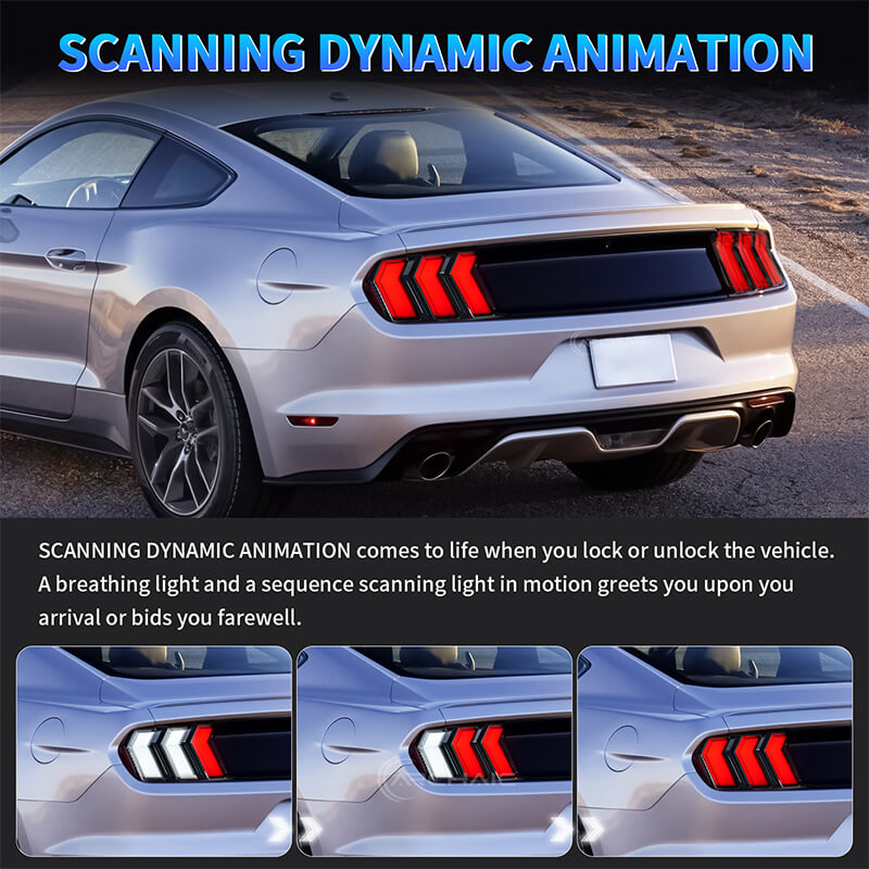 Ford Mustang 2015-2023 LED Tail Lights