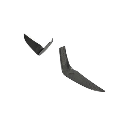 2010-2025 Chevy Camaro 1LE Canards Track Package Double Sided Gloss Carbon Fiber