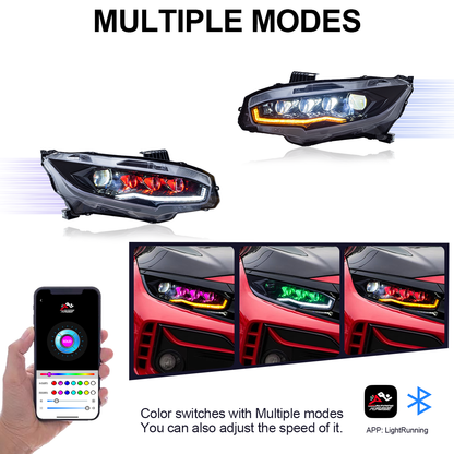 Honda Civic 2016-2021 Cerberus LED Headlights
