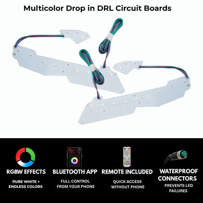 Chevrolet Corvette Multicolor DRL Boards (2014-2019)