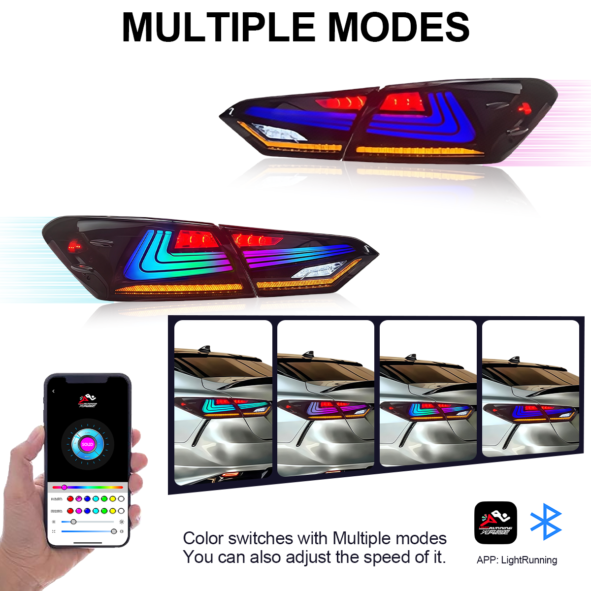 Toyota Camry 2018-2024 LED Tail Lights