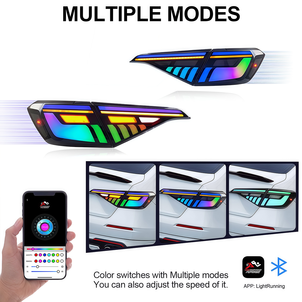 Honda Civic Sedan 2022-2026 RGB LED Tail Lights