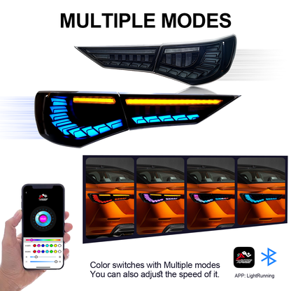 Nissan Sentra 2020-2025 Dragon Scales LED Tail Lights