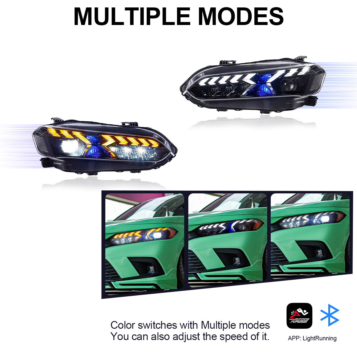 Honda Civic 2022-2026 LED Headlights