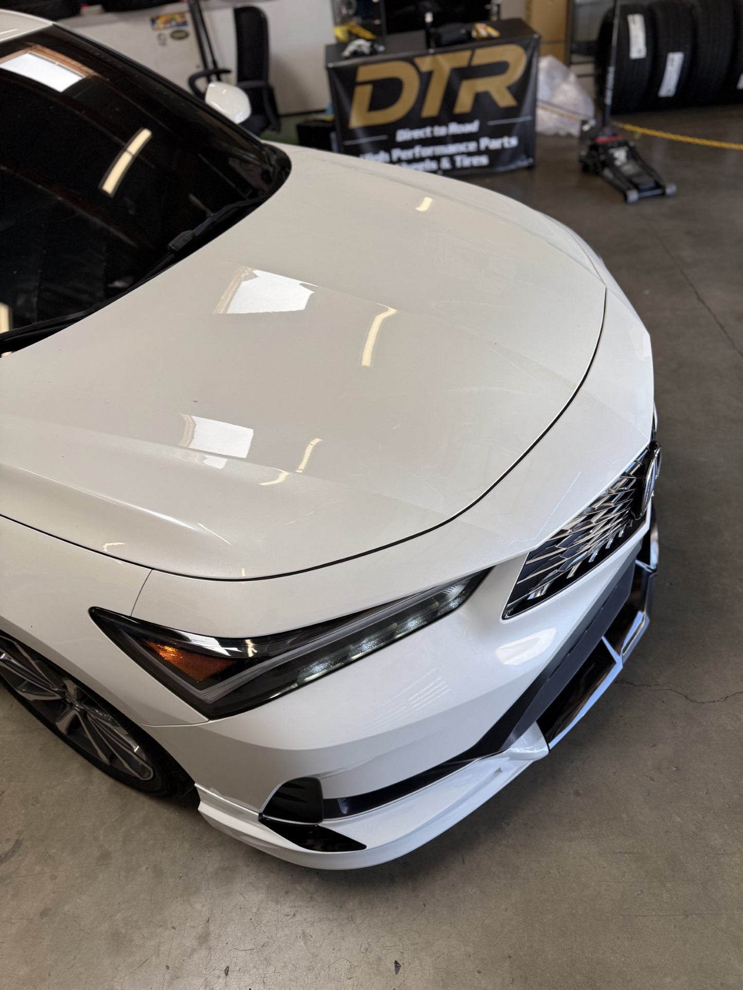2023-2025  5th Gen DE4 Acura Integra 3 PCS Paint Matched Front lip