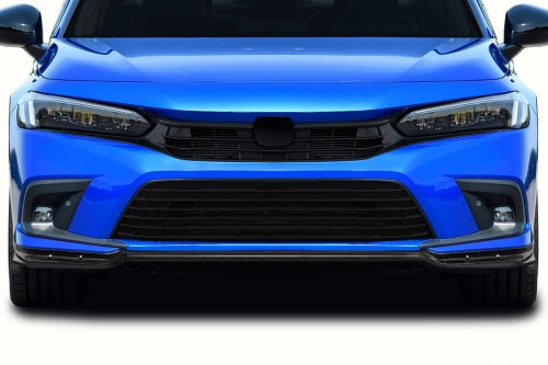 2022-2025 Honda Civic Carbon Creations Merella Front Lip Spoiler Air Dam - 1 Piece