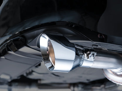 AWE Tuning 22+ Honda Civic Si/Acura Integra Track Edition Catback Exhaust - Dual Chrome Silver Tip