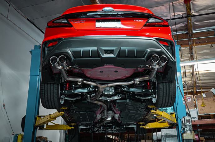 REMARK AXLEBACK MUFFLER DELETE: WRX VB 2022+
