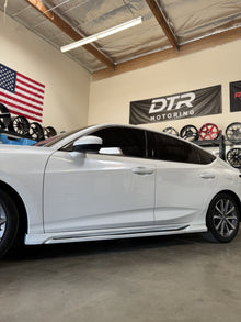 2023-2025 5th Gen DE4 Acura Integra Paint Matched Side Skirts Extenstion
