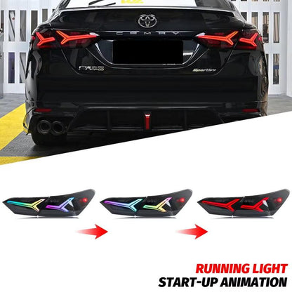 Toyota Camry 2018-2024 Fish Bone LED Tail Lights