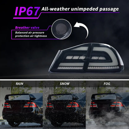 Honda Civic Type R 2007-2010 LED Tail Lights