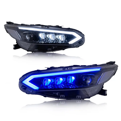 Nissan Sentra 2020-2025 LED Headlights with Rotating Lenses