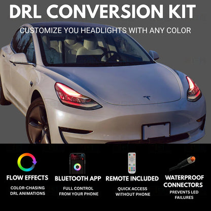 Tesla Model 3 Multicolor DRL Boards (2017-2020)