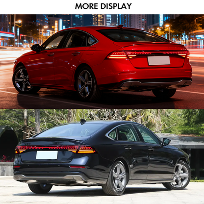 Honda Accord 2023-2026 Smoked LED Tail Lights