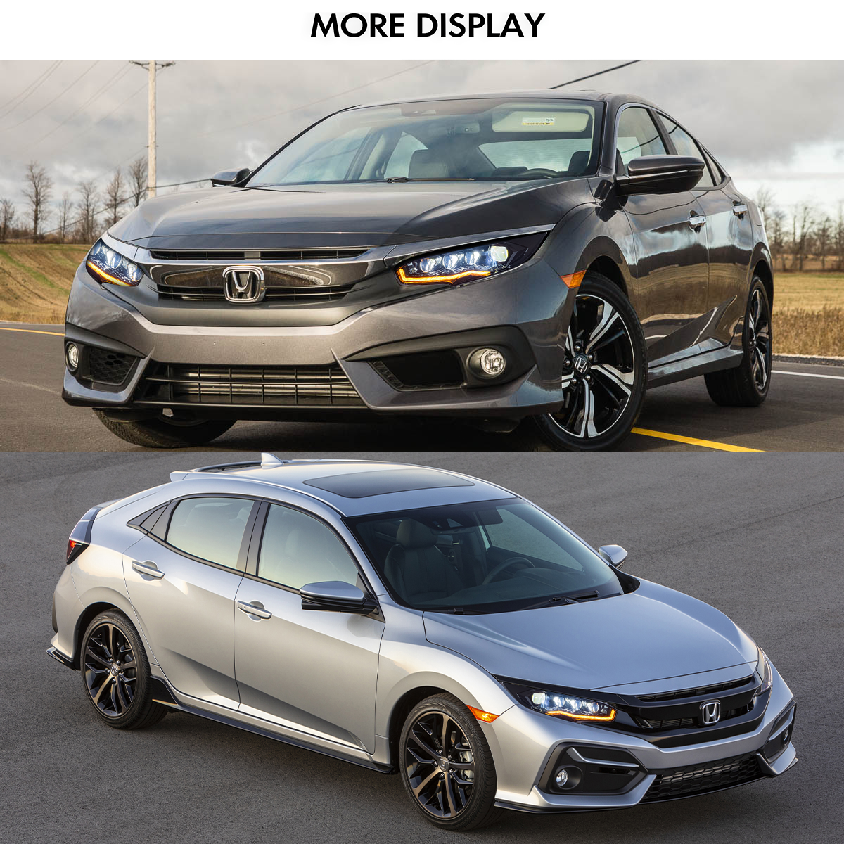 Honda Civic 2016-2021 Cerberus LED Headlights