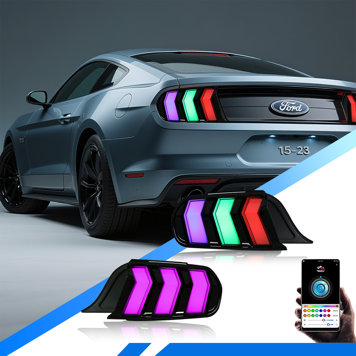 Ford Mustang 2015-2023 LED Tail Lights