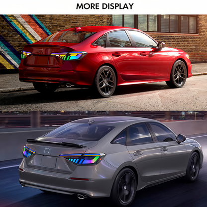 Honda Civic Sedan 2022-2026 RGB LED Tail Lights