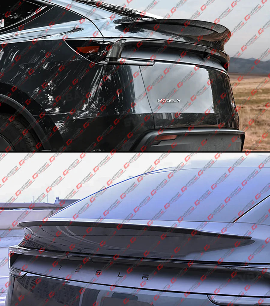 Performance Style Full Carbon Fiber Trunk Spoiler [2025-2026 Tesla Model Y Juniper]